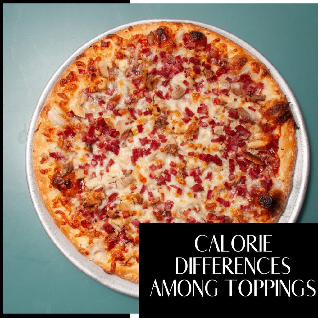 Calorie Differences Among Toppings