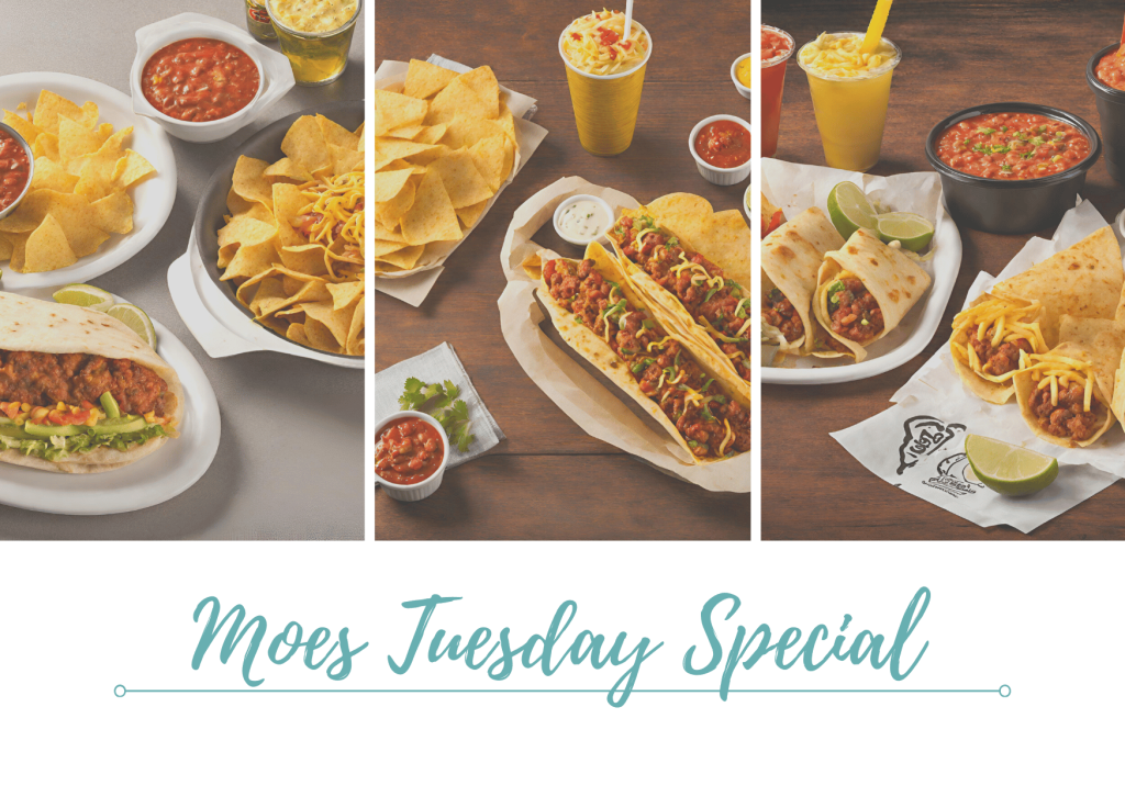 Moes Tuesday Special